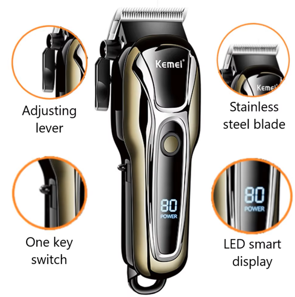 Kemei Hair Clipper And Trimmer